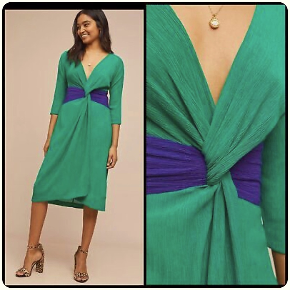 Anthropologie Moulinette Soeurs Wrap Dress